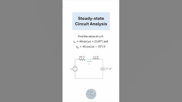 Steady-state Circuit Analysis Exercise #electricalengineering