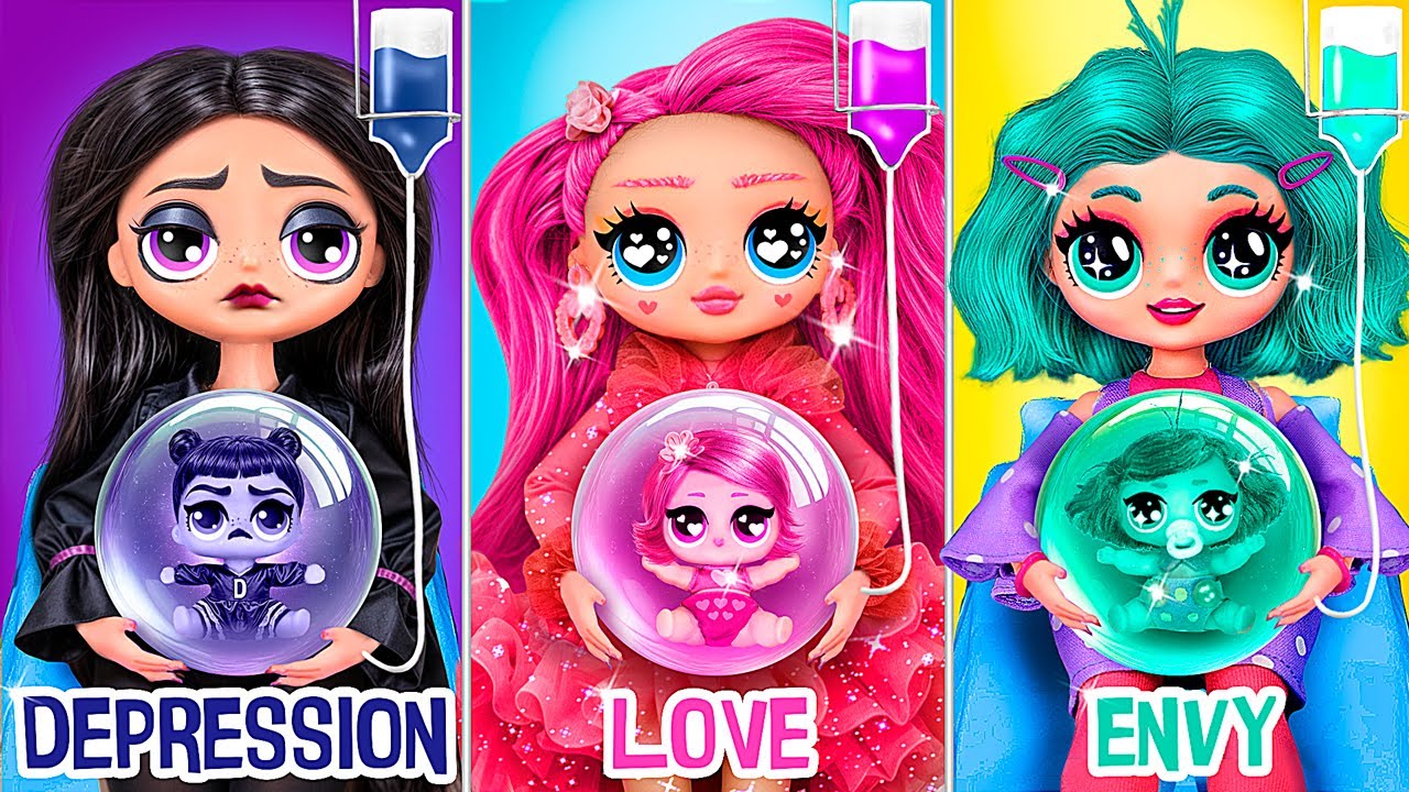 INSIDE OUT 3: Invidia, Amore, Depressione Diventano Mamme! 32 Lavoretti Fai-da-te