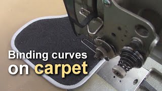 Binding Curves on Carpet - Car Upholstery Tips (for newbies)