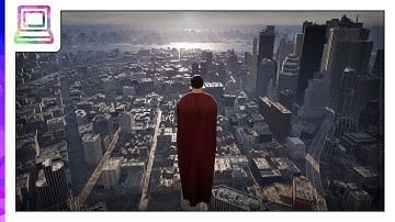A Superman Style Flight Experience - Unreal Engine 5 Gameplay (1080p HD / 60FPS)