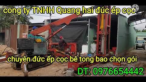 don xem video chuyên ép cọc bê tông