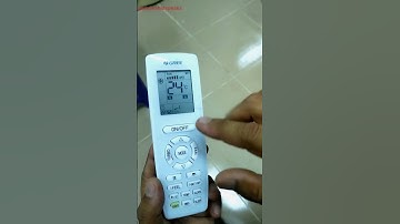 Gree inverter air conditioner child lock feature remot setting #airconditioner #tricks4u