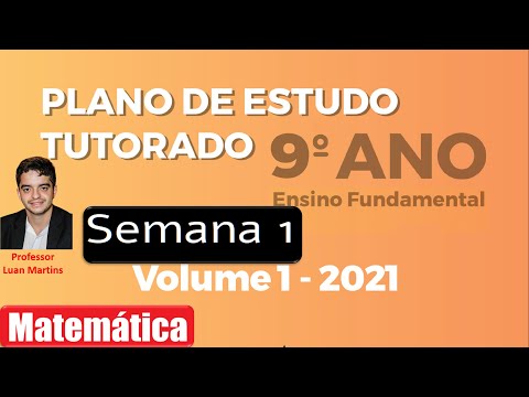 PET 1 2021 MG | Correção da  Semana 1 | Matemática | PET Matemática 9º ano | Volume 1 | Semana 1