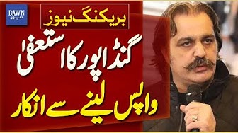 Thumbnail for Gandapur Refuses to Withdraw Resignation | Breaking News | Dawn News