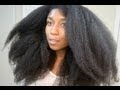 Blow Drying Without Heat! Heatless Blow Out | Natural Hair