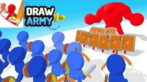 Draw Army-Gameplay walkthrough-Part-1 Android & ios