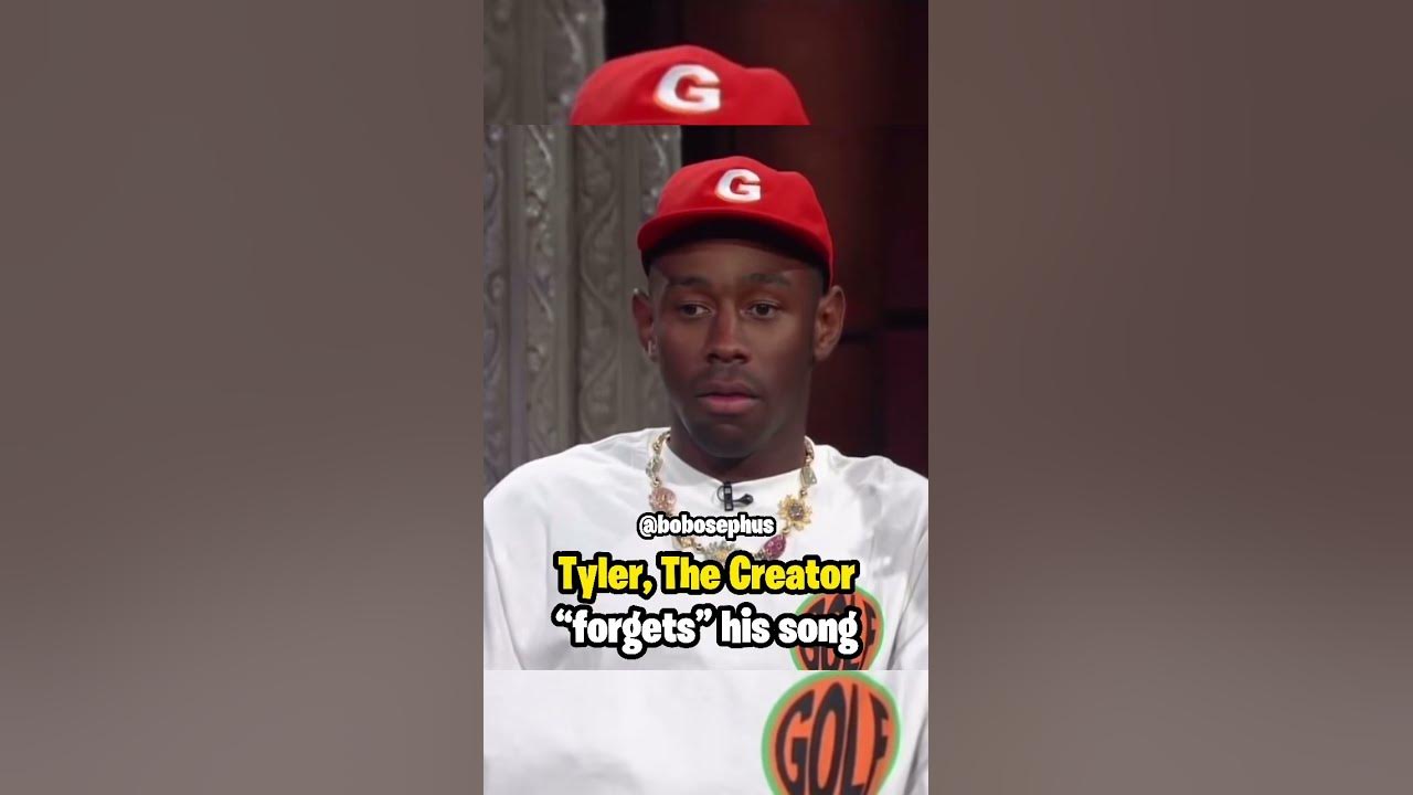 Tyler, The Creator “forgets” his song