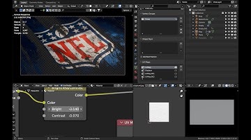 Behind the Scenes: Creating an NFL Logo Flag in Blender | Quick Workflow Tips
