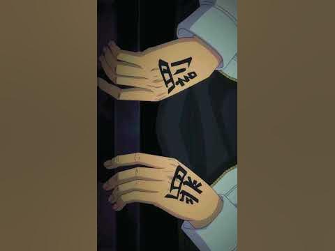 Татуировки на руках Ханмы из токийских Мстителей