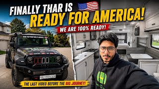 Ameria Ke Liye Thar + Trailer  Is Ready 😍| Ep:80 | Road Trip To America 🇺🇸