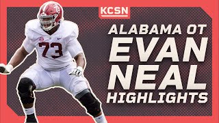 Alabama OT Evan Neal Highlights | 2022 NFL Draft | KCSN Profiles