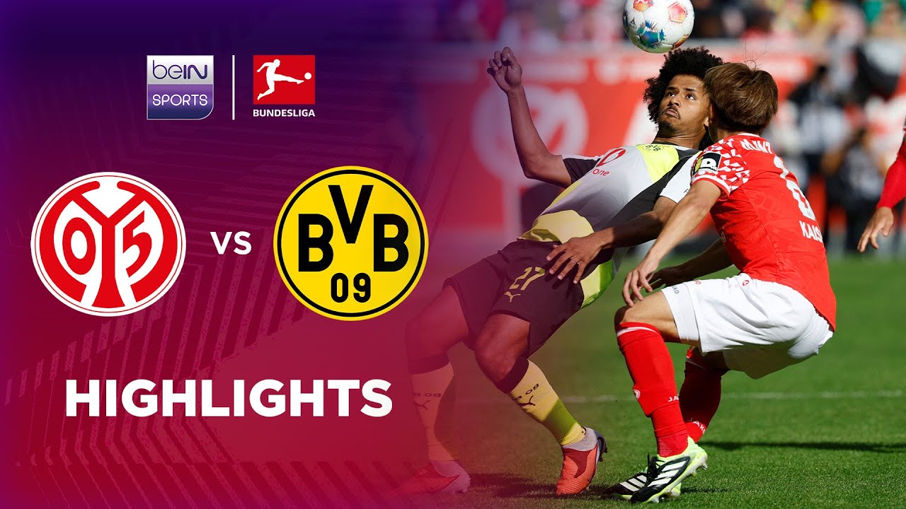 Mainz v Borussia Dortmund | Bundesliga 25/26 | Match Highlights