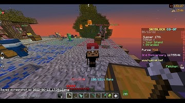 How to get Gravel on Stranded Profile Hypixel Skyblock