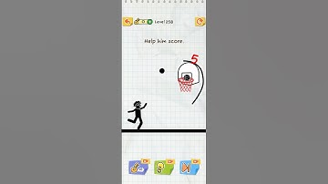 Draw 2 Save Level 258 Basketball Game Stickman Puzzle Short #gamer #gameplay2023 #gamer #draw2save