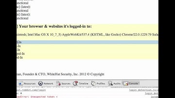 How websites can detect what OTHER websites a browser is logged in to