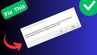 How to Fix “No Audio output device is detected” Error in Rocksmith