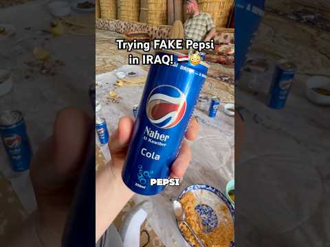 Trying FAKE Pepsi