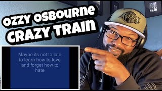 OZZY OSBOURNE - Crazy Train | REACTION