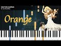 Late  intermediate orange  your lie in april  piano tutorial