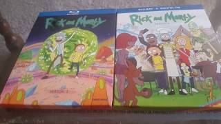 Rick and Morty: Seasons 1 & 2 on BLU RAY!!!