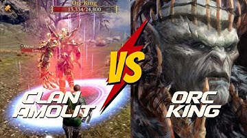Trick to kill ORC KING | The Strongest Monster of all 3 starting maps |Clan AMØLITE| EVIL LANDS|#12