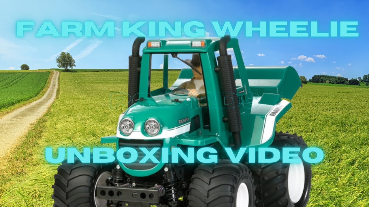Tamiya WR-02G Farm King Wheelie Unboxing - YouTube