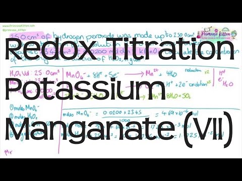 Videó: Mi a redox titrálás célja?