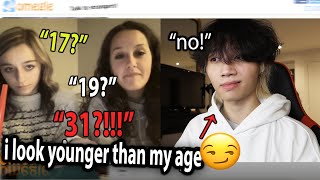 ASIAN NEVER AGE! - strangers on omegle guess my age