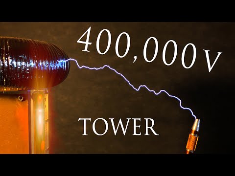 IT BLEW UP! Giant 400000 volt lightning tower revealed