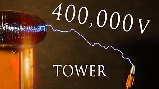 IT BLEW UP! Giant 400000 volt lightning tower revealed