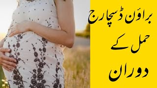 brown discharge in early pregnancy|brown discharge during pregnancy