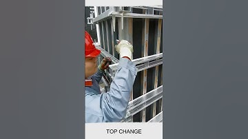 Square column formwork tools #square #pillar #buckle #construction #goodtools #smartwork #craft