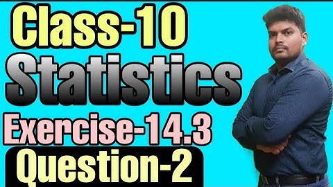 Q-2 Exercise-14.3 | Class-10 |  Statistics | If the median of 60 observations is 28.5 Find x & y.