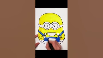 How good can I draw MINION Bob - The Rise of Gru