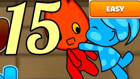 Redboy and Bluegirl Level 15 Easy In Light Temp Maze Android Walkthrough