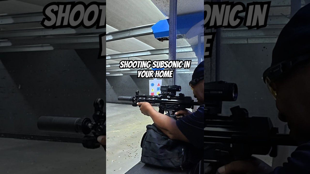 Why You Should Only Shoot Subsonic In Your Home