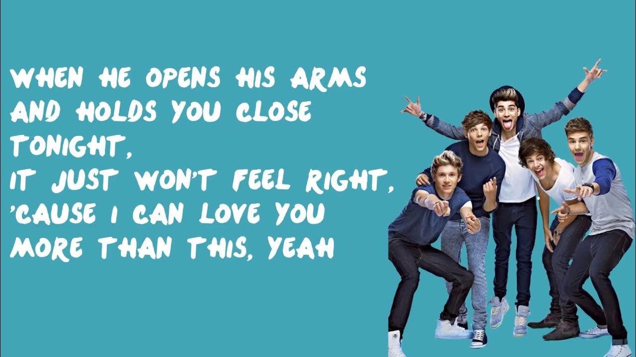 More Than This - One Direction (Lyrics) More Than This - One Direction (Lyrics)