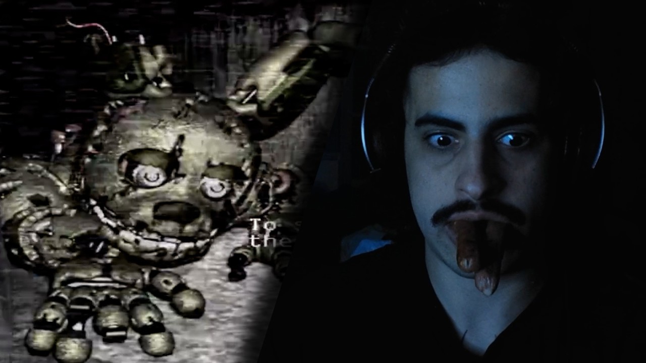 zerou fnaf 3 com duas linguiça na boka