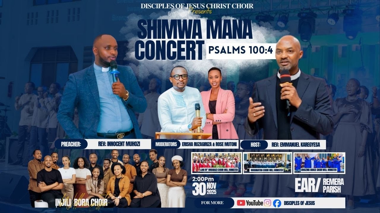 SHIMWA MANA CONCERT--DISCIPLES OF JESUS CHRIST CHOIR