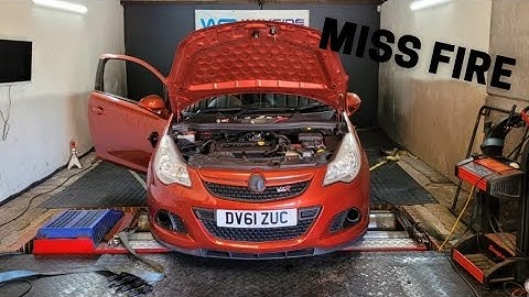 HOW TO FIX VAUXHALL CORSA VXR MISS FIRE