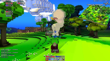 Cubeworld Troll boss fight 2v1 no voice