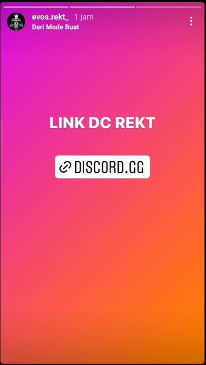 INSTAGRAM STORY GUSTIAN | EVOS REKT | 01 FEBRUARI 2022