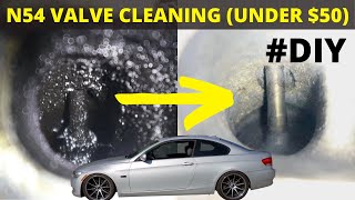 How to Clean your N54 Intake Valves AT HOME (+ Oil Filter Stand DIY)