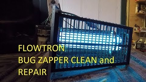 Cleaning and repairing a Flowtron Bug Zapper