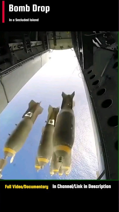 B-52H Stratofortress 🔥BOMB💣 Drop | Explosion view from Weapons Chamber | #usaf