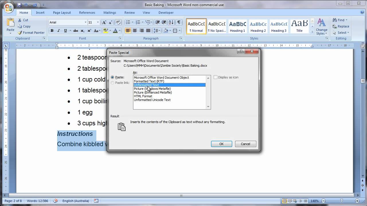 how to copy text from pdf to word with formatting