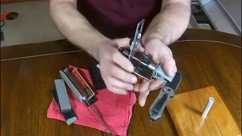 KME Knife Sharpener Demo