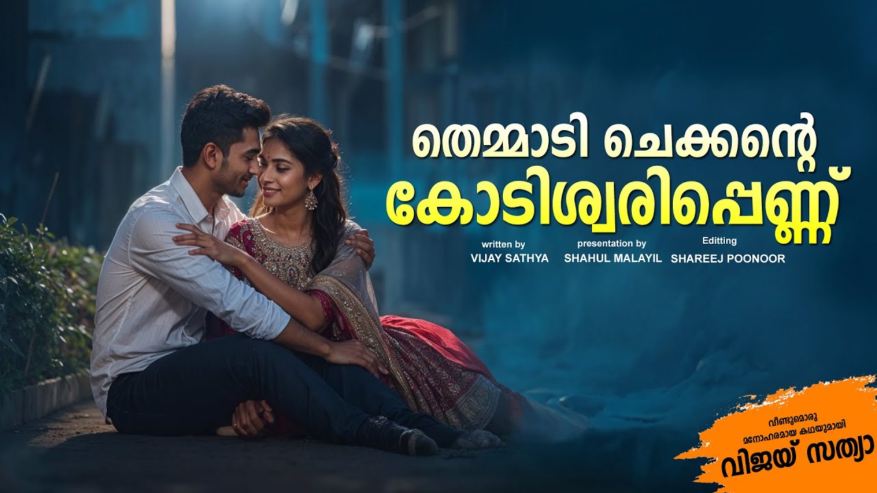 തെമ്മാടി ചെക്കന്റെ കോടിശ്വരിപ്പെണ്ണ്  SHAHUL MALAYIL MALAYALAM STORY -VIJAY SATHYA - SHAREEJ POONOOR