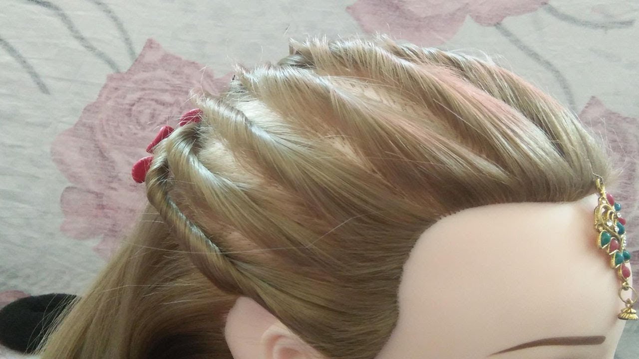 Easy Beautiful Hairstyle For Party Hairstyle For Wedding