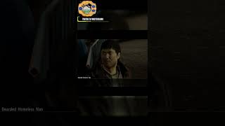 These hoodlums are beating up homeless ppl #gaming #yakuza0 #shorts #twitch #pngtuber
